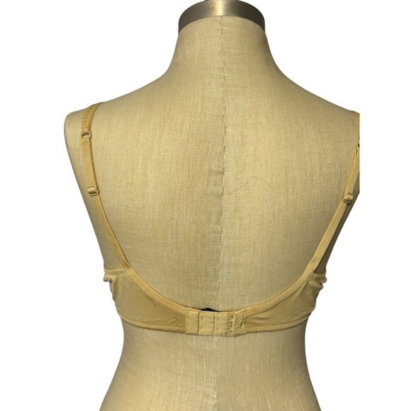 Le Mystere 36B Gigi Bra Beige Full Coverage Pushup Underwire Smooth T-Shirt Bra - Picture 2 of 7